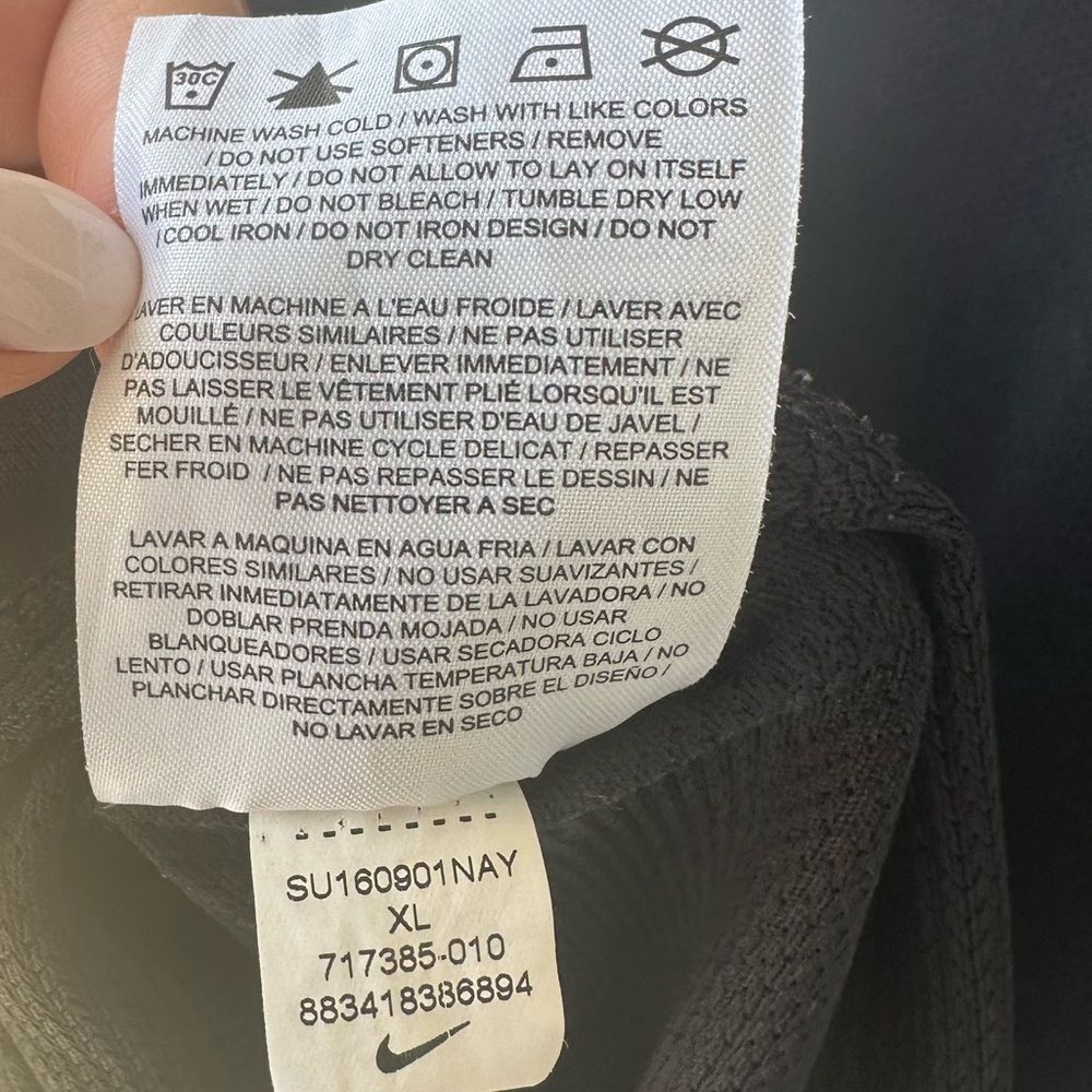 Nike Black Dri-fit Tank Top Size XL - Picture 7 of 7